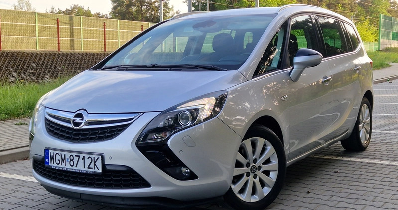 Opel Zafira cena 36900 przebieg: 189000, rok produkcji 2012 z Żyrardów małe 704